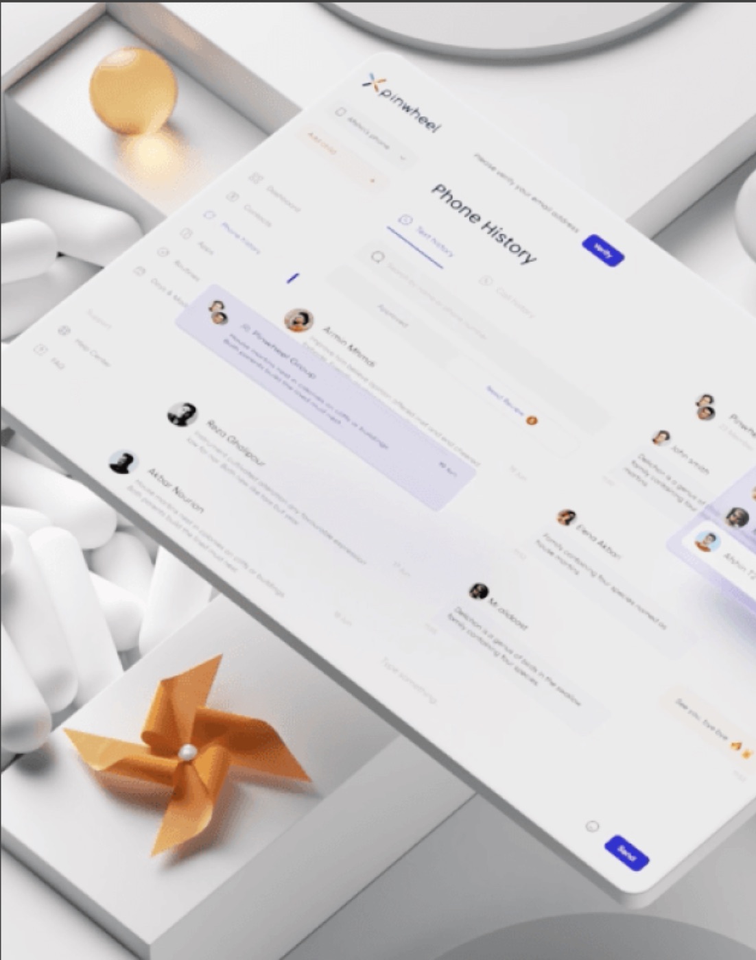 3D-визуал с интерфейсом сервиса